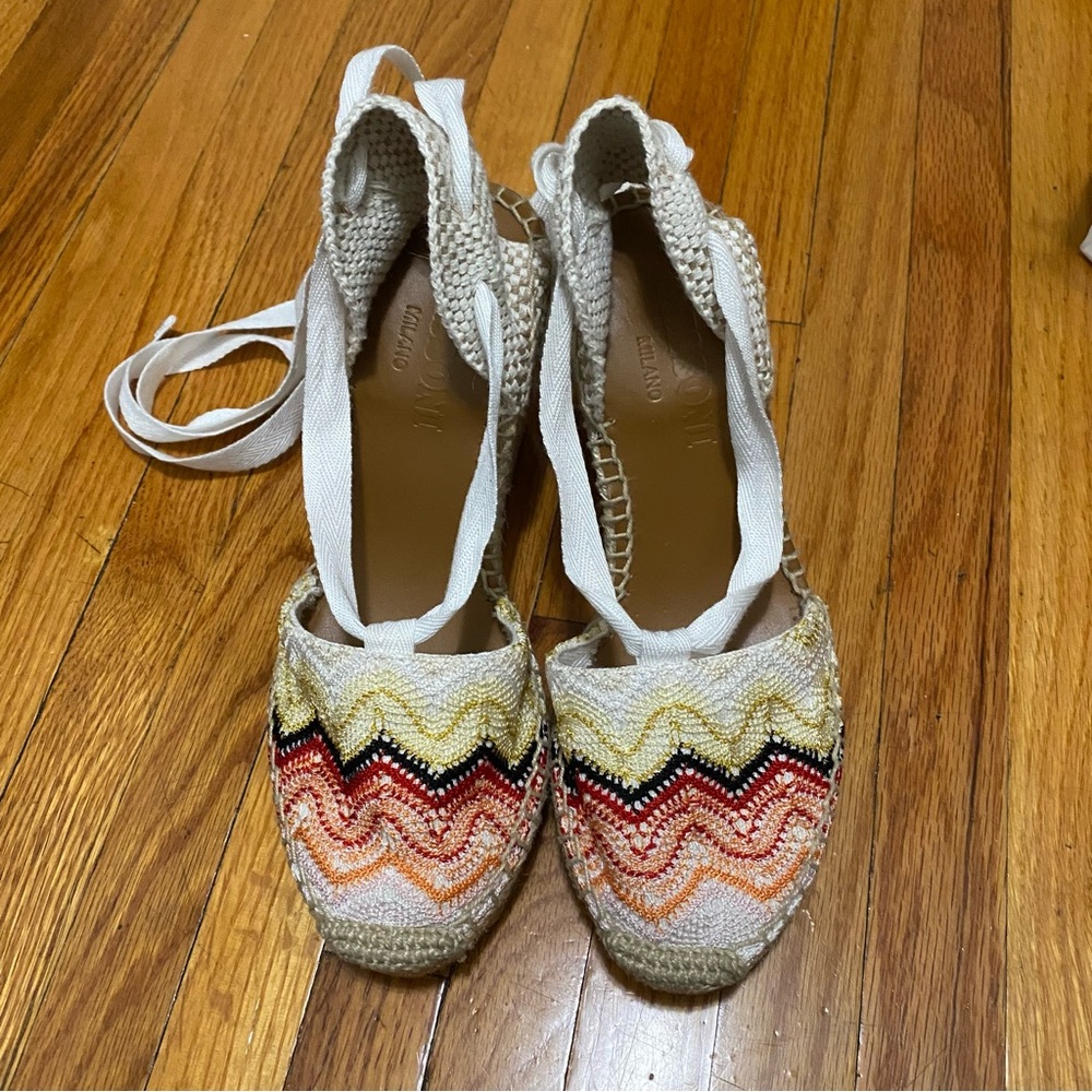 Missoni Multicolor Zigzag Espadrilles
